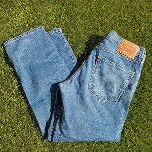 514 Levi's Light Blue Straight Jeans 32x30